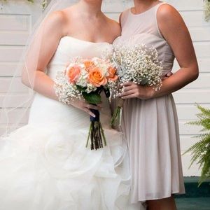 David’s Bridal Bridesmaid Dress